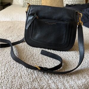 Marc Jacobs Black Leather Crossbody Bag